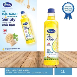 Dầu đậu nành Simply chai 1L