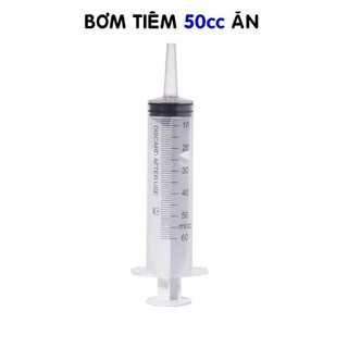 Bơm tiêm cho ăn, bơm tiêm 50ml cho ăn Vinahankook - hộp 25 cái