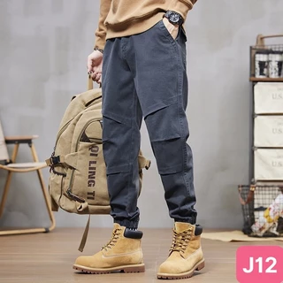 Quần jogger nam bo chân không rách gối chất kaki cao cấp co dãn 4 chiều, quần baggy nam 10Hado22 Nhiều mẫu mới