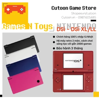 Máy chơi game cầm tay Nintendo DSi / DSi LL [bộ nhớ 8gb/32gb][bảo hành 1 tháng]