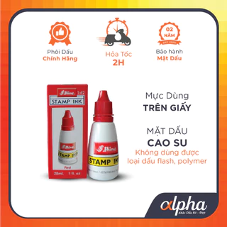 Mực dấu Shiny 28ml chính hãng S61/S62/S63