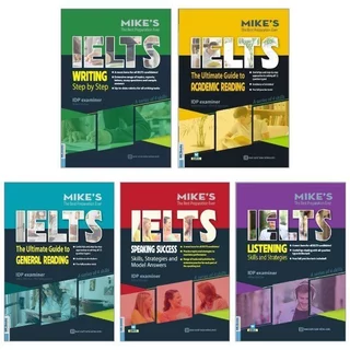 Sách - Trọn Bộ 5 Cuốn Mike's The Best Preparation Ever IELTS - MCBooks ( lẻ tùy chọn )