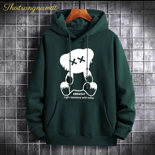 Áo Khoác Local Brand Jacket Hoodie Thu Đông Nam Nữ Phản Quang Unisex Form Rộng In Hình Gấu EMPATHY -thoitrangnamdt