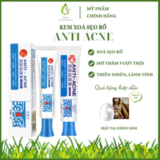 Kem xóa sẹo rỗ ANTI ACNE - Kem anti acne lành sẹo rỗ, sẹo lõm, giúp lấy lại làn da khỏe mạnh, mịn màng - XAVIA COSMETICS