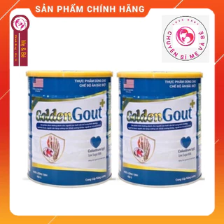 Combo 2 lon sữa non Golden Gout định dưỡng dành cho người gút hộp 650g hàng chính hãng giá tốt