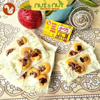 Bánh đồng tiền mix hạt dinh dưỡng ngũ cốc Nut&Nut bánh ăn kiêng giảm cân không đường eat clean healthy thuần chay