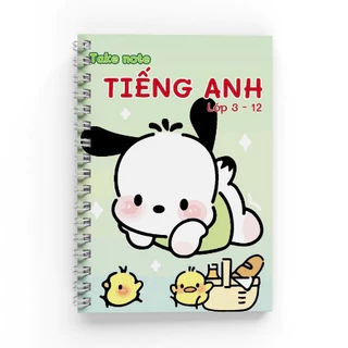 Sách - Take Note Tiếng Anh Cơ Bản Lớp 3 - 12 Gáy Xoắn Lò Xo