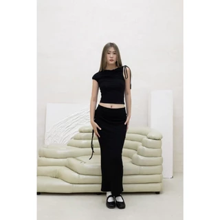 TTAMN - Áo nữ Miki lệch vai - Miki Asymmetrical Top