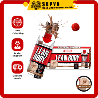 LABRADA LEAN BODY RTD - SỮA THAY THẾ BỮA ĂN HOÀN CHỈNH BỔ SUNG PROTEIN, VITAMIN HỖ TRỢ TĂNG CƠ GIẢM MỠ DẠNG CHAI NƯỚC