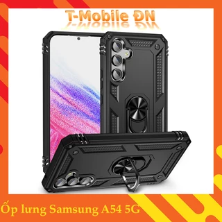 Ốp lưng Samsung A54 5G chống sốc 2 lớp kèm nhẫn iring làm giá đỡ cho Samsung A54 5G