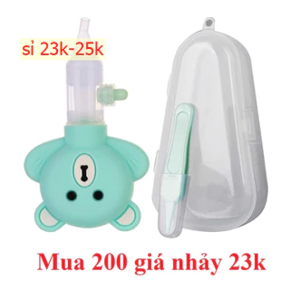 dụng cụ hút mũi gấu cho bé (sỉ 24k)