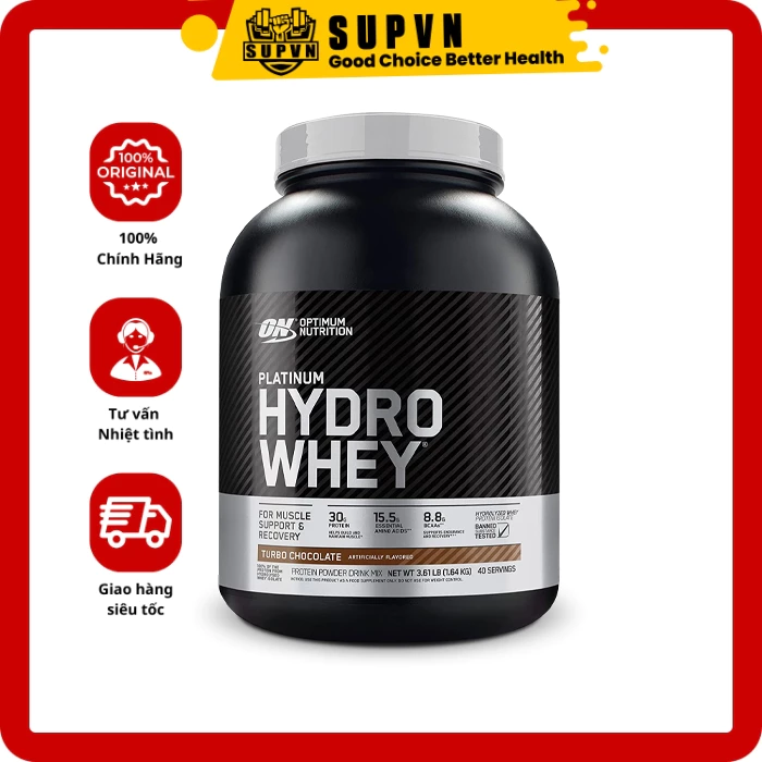 Platinum Hydro Whey 3.5lbs - Sữa tăng cơ cắt nét không mỡ whey hydrolyzed platinum isolate On