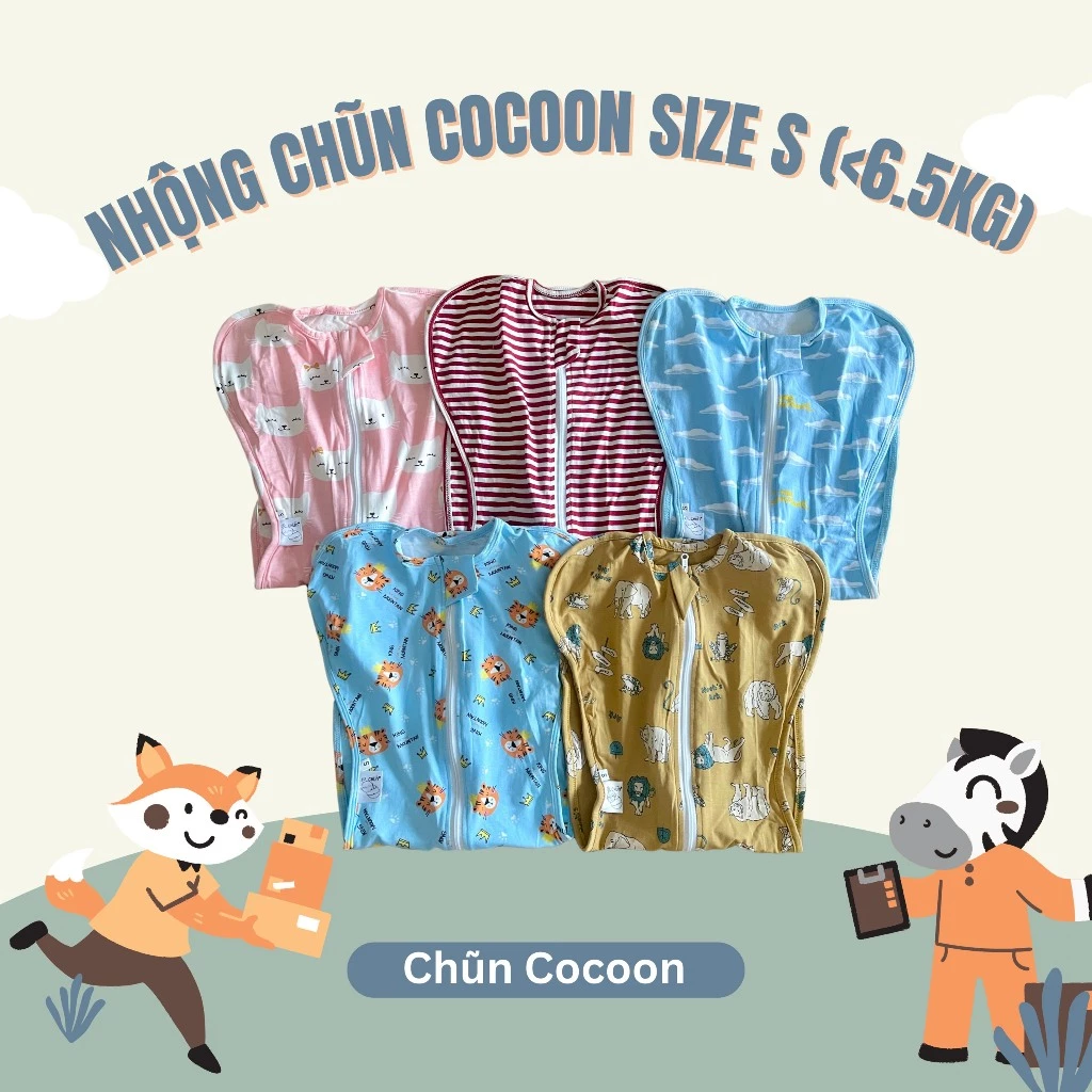 [CÓ QUÀ TẶNG] Nhộng Chũn Cocoon cho bé