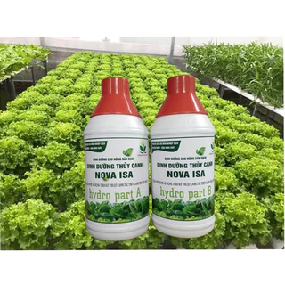 Dung dịch trồng rau thủy canh NOVA ISA cặp 2 lít