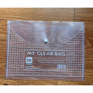 Túi clear bag khổ A, hàng VN chất lượng cao