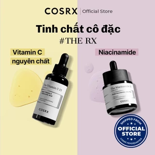 Serum sáng da mờ thâm giảm mụn COSRX The RX 20ml Niacinamide 15 / Vitamin C 23/ Vitamin C 13 20ml