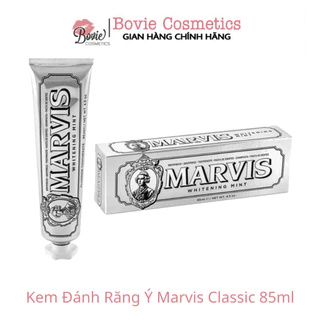 Kem Đánh Răng Ý Marvis Classic Loại Bỏ Mảng Bám, Sạch Răng Thơm Miệng 85ml