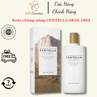 Kem Chống Nắng Skin 1004 Madagascar Centella Air-fit Sun Cream Plus Rau má SPF50+ PA++++ 50 ml / Belle Cosmetics