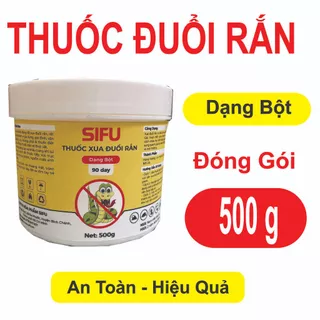 Bột Xua Đuổi Rắn Sifu Snake - Hủ 500g - Sản Xuất Theo Công Nghệ Mỹ