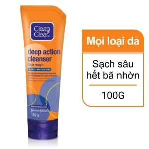 [Mẫu mới]Sữa rửa mặt chống nhờn Clean and Clear 100g