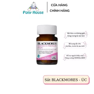 Sắt Bầu Blackmoes Bổ Sung Sắt Cho Mẹ Bầu, Người Thiếu Máu, Thiếu Sắt