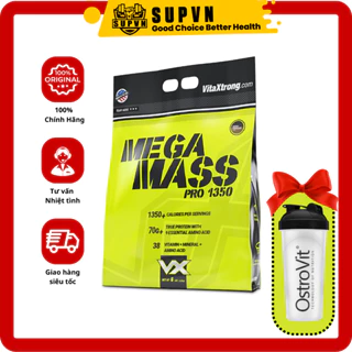 Sữa tăng cân nhanh dành cho người gầy Mega Mass Extreme 1350 6lbs VitaXtrong