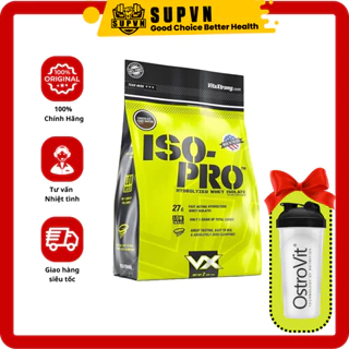 VitaXtrong Iso Pro 2lbs Whey Hydrolyzed Isolate (24-27 Servings Tùy Vị) - Sữa Tăng Cơ Hấp Thu Nhanh Túi Nhỏ