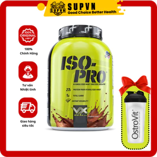 Iso Pro (5lbs) VitaXtrong - Whey Hydrolyzed Isolate Sữa Tăng Cơ 2.4kg