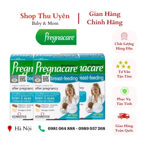 PREGNACARE BREAST-FEEDING - VITAMIN TỔNG HỢP CHO MẸ SAU SINH