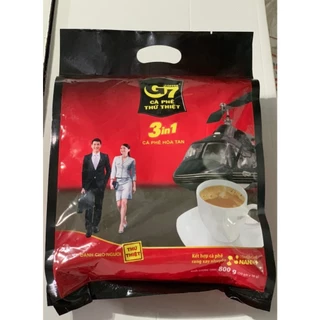 Cà phê hòa tan Trung Nguyên G7 3in1 bịch 50 gói x 16g