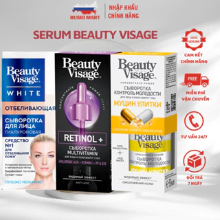 Serum Beauty Visage Fito 30ml của Nga giúp trắng da, chống lão hóa, mờ thâm nám, giảm nhăn, trẻ hóa làn da - Ruski Mart