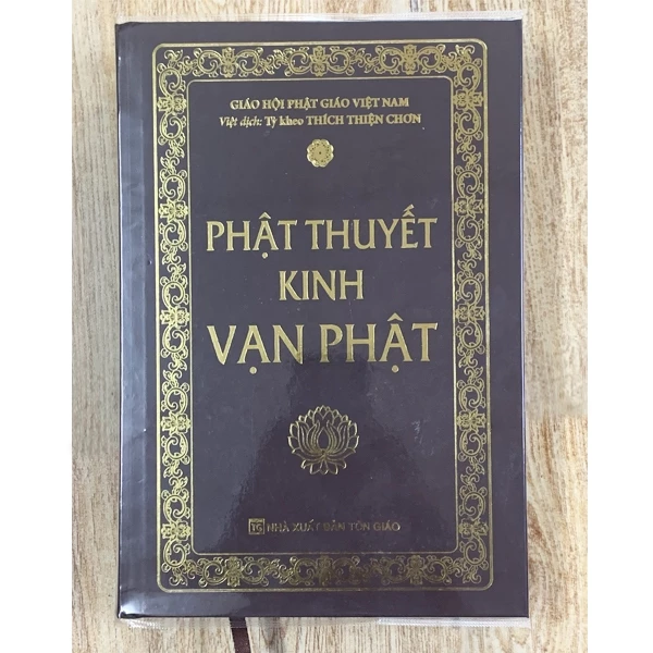 Sách - Phật Thuyết Kinh Vạn Phật ( Khổ 24 x 16 cm ) - Bìa Cứng