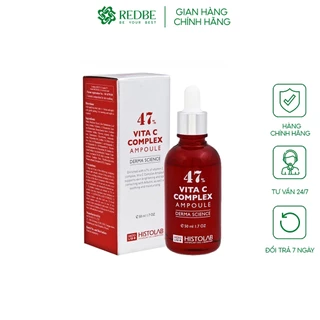 Tinh Chất Làm Dưỡng Trắng Và Làm Đều Màu Da Vitamin C 47% Histolab 50ml Serum Làm Sáng Da Vitamin C 47%  - MP112