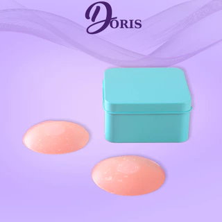 Miếng Dán Ti Silicon Siêu Mềm Hộp 10 Miếng Sử Dụng Nhiều Lần DORIS 997