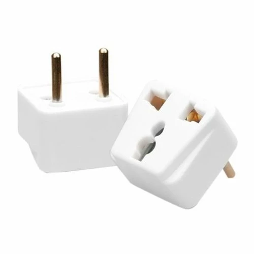 Rắc Chuyển Đổi 3 Chấu Sang 2 - Phích Cắm Điện Đa Năng - Ổ Chuyển Đổi 3 Chân Thành 2 Chân