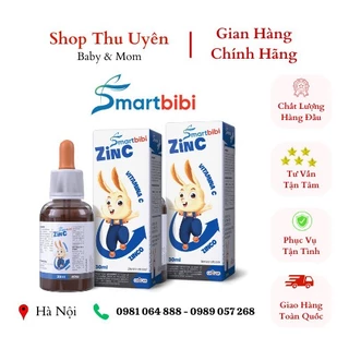 Smart Bibi ZinC  - Bổ Sung Kẽm Hữu Cơ Và Vintamin C