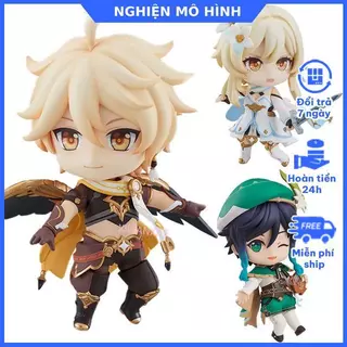 Mô hình nendoroid Genshin Impact có khớp Kazuha Nahida Venti Ei Zhongli Xiao Albedo Childe Nilou Miko Itto Gorou Aloy