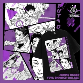 Áo phông Jujutsu Kaisen: Yuta Collage 100% Cotton Nam / Nữ by The Runaway