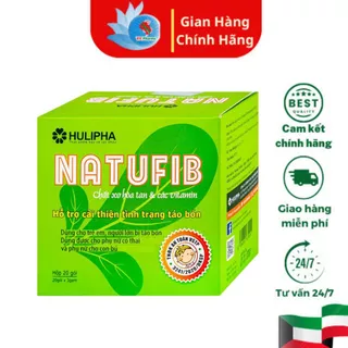 NATUFBI hỗ trợ giảm táo bón cho bà bầu và trẻ em