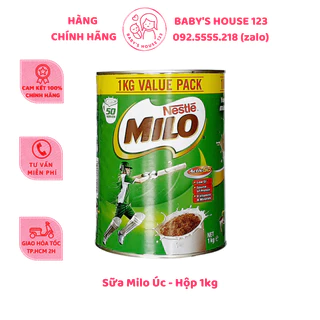 Sữa Milo Úc Hộp 1kg