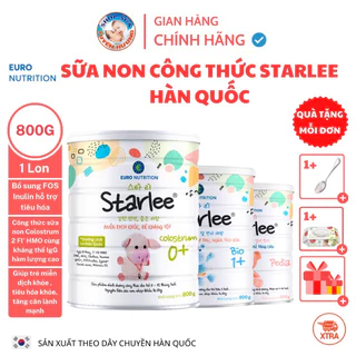 Sữa Starlee Colostrum, Pedia, IQ, Grow Hộp 800G Hương Vanilla Hàn Quốc