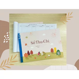 Sổ thu chi khổ A4 - 100 tờ/ quyển