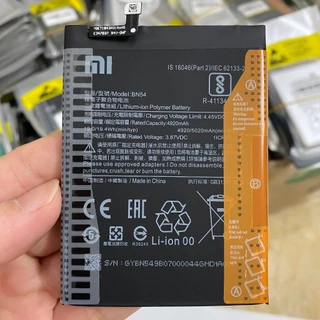 Pin Xiaomi Redmi 9 / Note 9 / 10X 4G (BN54) 5020mAH loại AA bao test đổi mới