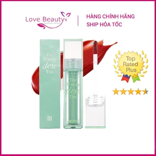 Son Tint Bóng Lì Cho Đôi Môi Ẩm Mịn Merzy Xanh Lá The Watery Dew Tint Ver3