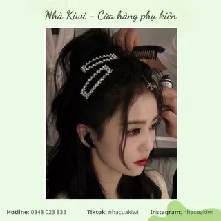 Kẹp tóc mái bling bling