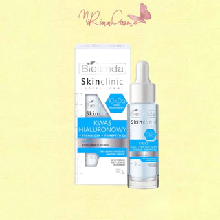 Serum dưỡng ẩm, làm dịu và phục hồi Bielenda Skin Clinic Professional cho ngày và đêm với HA Axit Hyaluronic 30ml