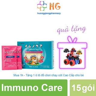 Immuno Care tăng sức đề kháng tăng miễn dịch cho bé giảm nguy cơ mắc bệnh hô hấp và tiêu hóa Hộp 15 gói