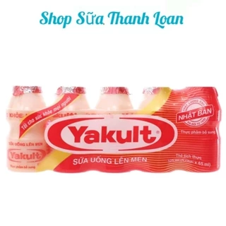 Lốc 5 chai sữa uống lên men Yakult 65ml