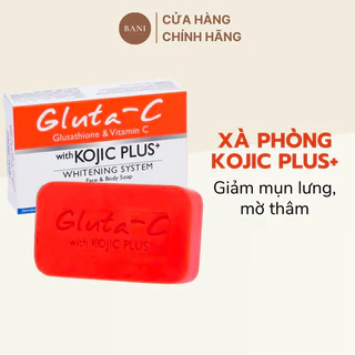 Xà Phòng Gluta-C Giảm Mụn, Đẩy Lùi Vết Thâm Sau Mụn