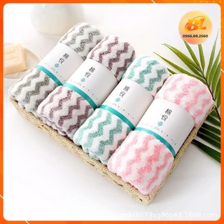 BL016 - Khăn Mặt Cotton Khăn Mặt Lông Cừu Siêu Mềm 30x50cm Mềm Mịn Dẻo Dai - Giadungbaolong192